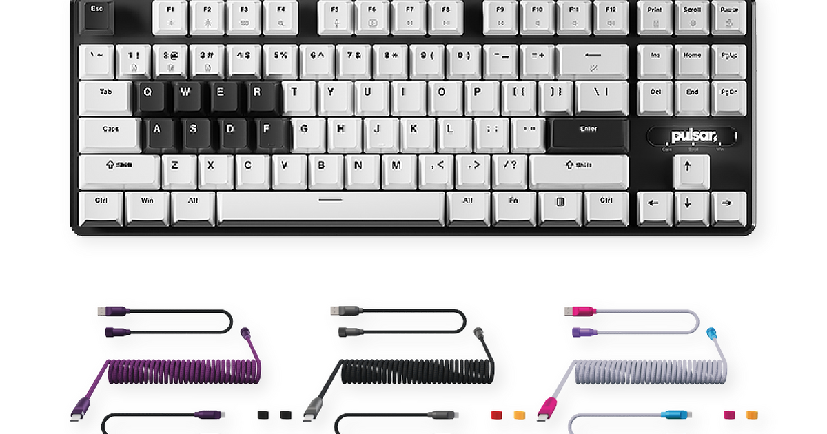 Pulsar PCMK 2 HE TKL Hall-Effect Keyboard + ONEofZERO Pro Modular Keyb