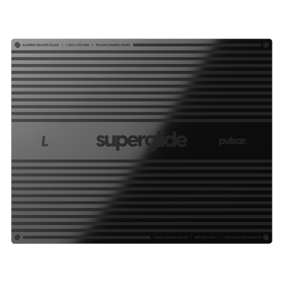 Pulsar Superglide Glass Pad v2 - Black 1.5T