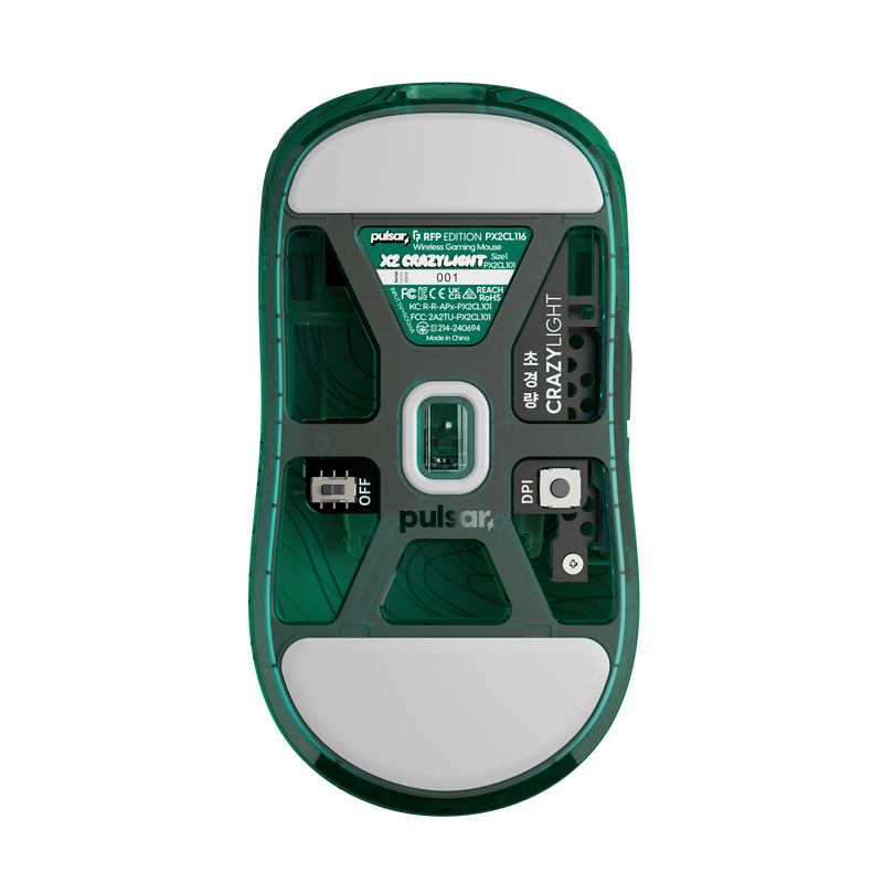 Pulsar X2 CrazyLight Gaming Mouse - RandomFrankP Edition - Mini (Size 1)