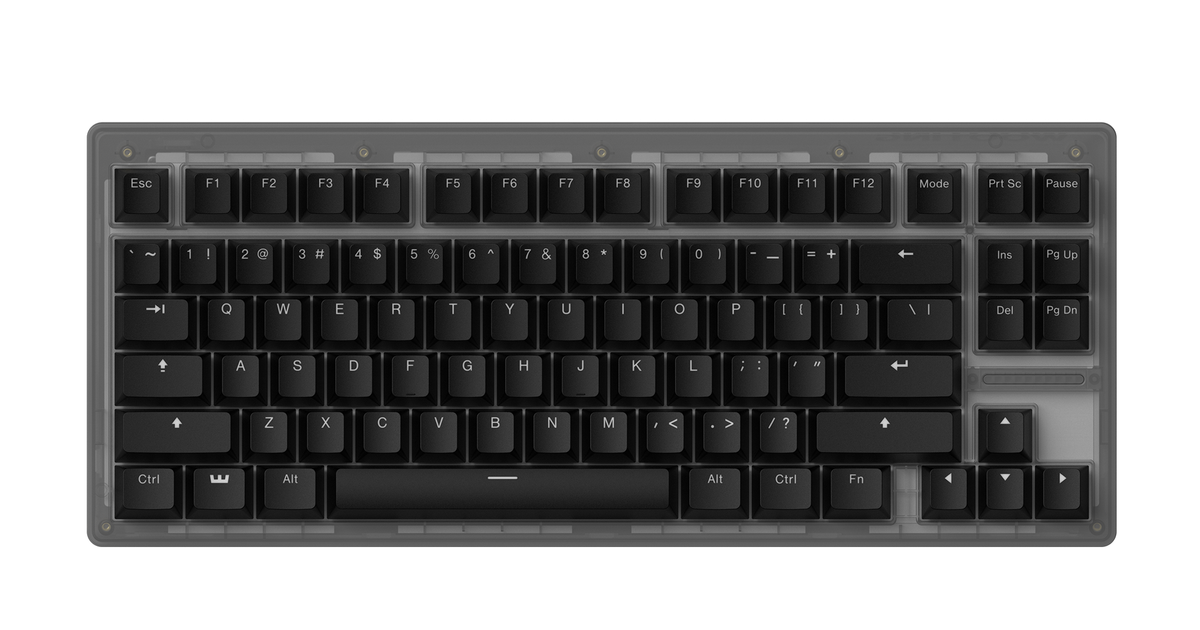 Wooting 80HE - Ghost – ONEofZERO