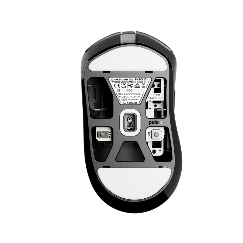 Pulsar X3 CrazyLight Gaming Mouse - Mini (Size 1)