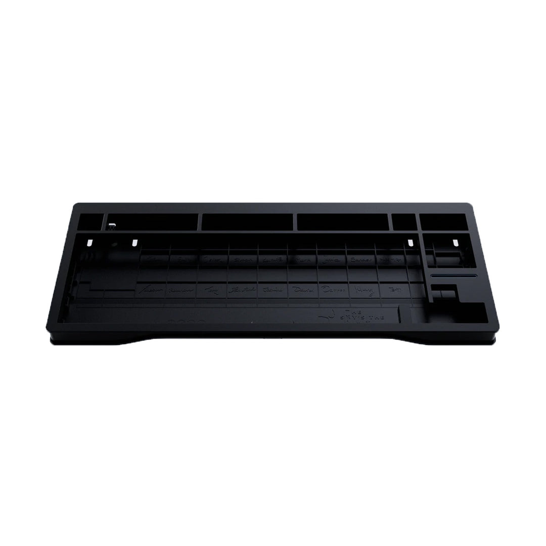 Wooting 80HEmodule+Zinc Alloy Case(raw)他 Wooting 80HE Zinc Alloy (CASE ONLY) - Black – ONEofZERO