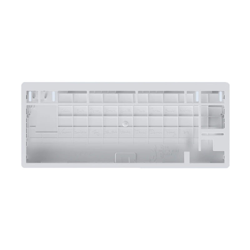 Wooting 80HE Zinc Alloy (CASE ONLY) - White – ONEofZERO