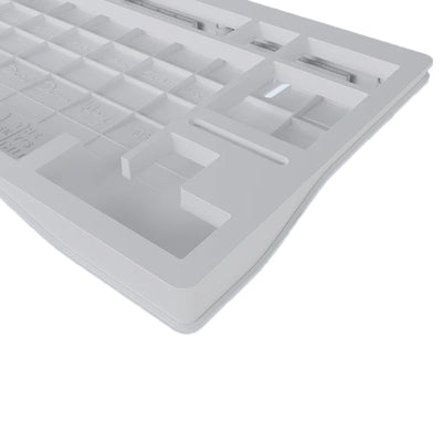 Wooting 80HE Zinc Alloy White ケースのみ Wooting 80HE Zinc Alloy (CASE ONLY) - White – ONEofZERO