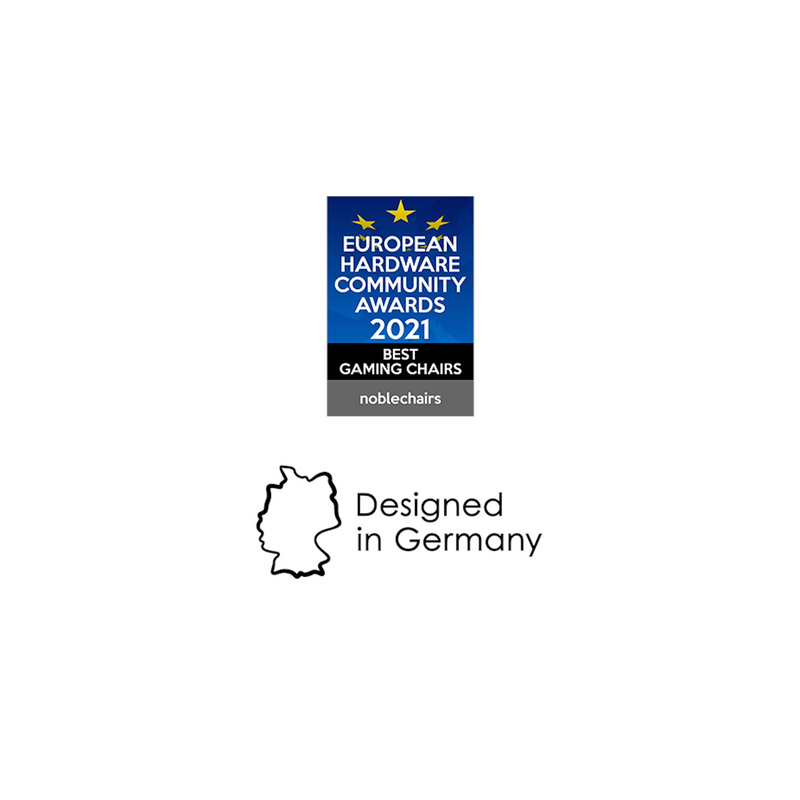 noblechairs HERO Gaming Chair - Black - Real Leather