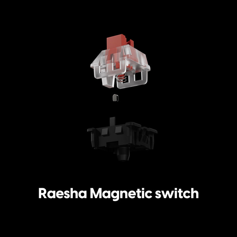 Pulsar eS HE 70 Black - 70% Hall Effect Mechanical Gaming Keyboard