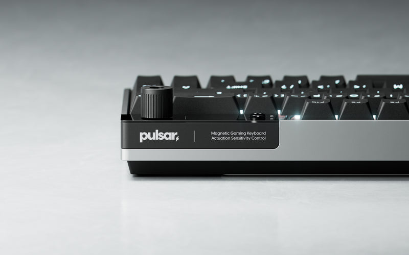Pulsar eS HE 70 Black - 70% Hall Effect Mechanical Gaming Keyboard