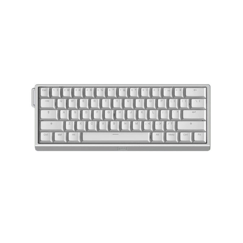 Wooting 60HE v2 - Regular Spacebar - Aluminum White – ONEofZERO