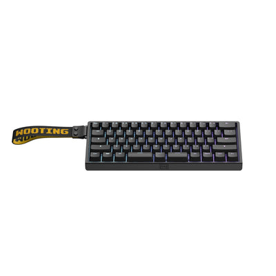 Wooting 60HE v2 - Split Spacebar - Aluminum Black – ONEofZERO