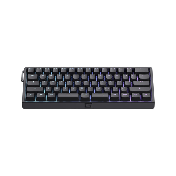 Wooting 60HE v2 - Split Spacebar - Aluminum Black – ONEofZERO