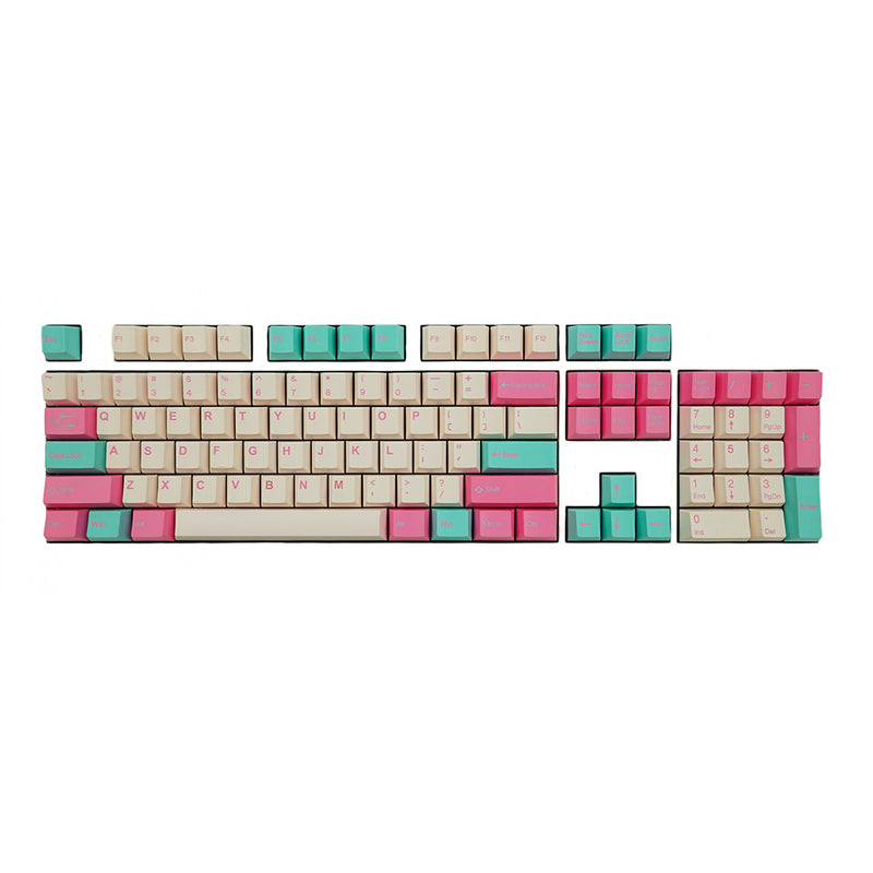 Cubic Blue & Pink ABS Keycap Set