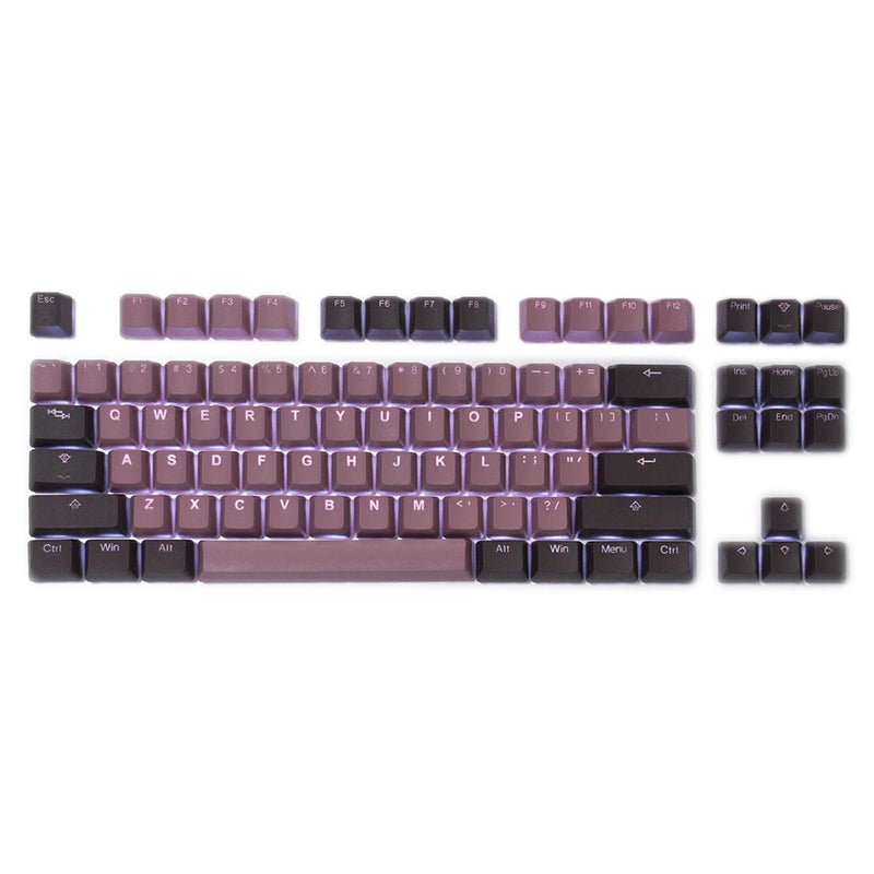Lavender Chocolate PBT Backlit Keycap Set